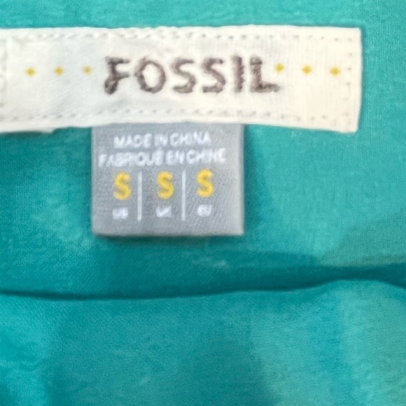 Fossil Green Mini Sleeveless Dress w/ Green Lace Overlay Size Small Boho - Picture 3 of 10